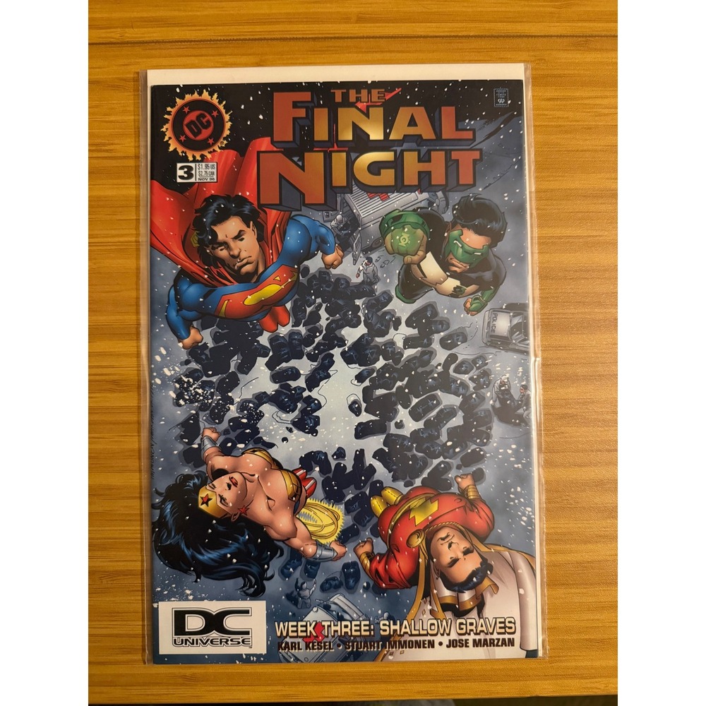 DC Comics The Final Night Week Three Shallow Graves Comic Book 3‎